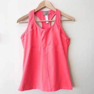 Athleta Coral/Pink Turbo Charge Running Tank BIN B